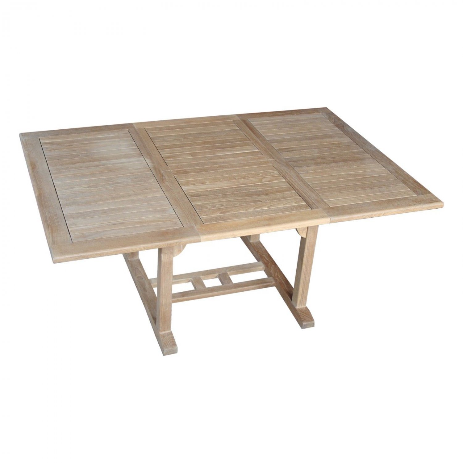 NTDT002, Niagara Furniture, Niagara Teak Dining Table 48″ 70″
