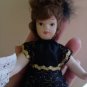 12th Dollhouse figurine, Porcelain mini doll, Miniature doll