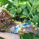 Small Fairy Landscape with river and cottage