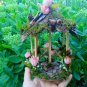 Fairy Garden Gazebo, Dollhouse Gazebo, Fairy Accessories, Fairy furniture, Fairy house