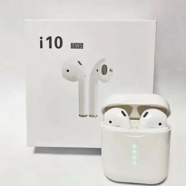 i10 TWS 5.0 Wireless Bluetooth Earphone Stereo Sounds Headsets Earphones With...