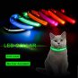 Nylon LED Pet Dog Collar Light Up Dog Leash Collar Night Safety Brand...