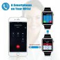 Style Asia Touch Screen Bluetooth Enabled Smart Watch - Black Matte Finish
