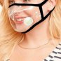Clear Vinyl Face Mask W/ Breathable Valve Vent
