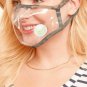 Clear Vinyl Face Mask W/ Breathable Valve Vent