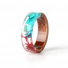 2019 New Design Handmade Wood Resin Ring Jewelry Magic Ring DIY Gift