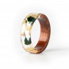 2019 New Design Handmade Wood Resin Ring Jewelry Magic Ring DIY Gift