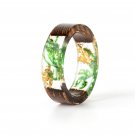 2019 New Design Handmade Wood Resin Ring Jewelry Magic Ring DIY Gift