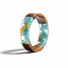 2019 New Design Handmade Wood Resin Ring Jewelry Magic Ring DIY Gift