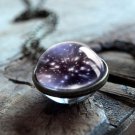 2019  Galaxy Double Sided Handmade Pendant Necklace Universe Planet Jewelry