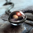 2019  Galaxy Double Sided Handmade Pendant Necklace Universe Planet Jewelry
