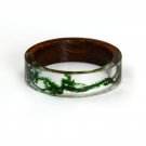 2019 New Design Rings For Women Men Wood Resin Landscape Ring