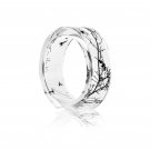 2019 Transparent Resin Ring Tree And Birds Ink Painting Scenery Inside