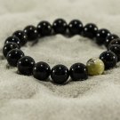 Dark and ivory amber bracelet