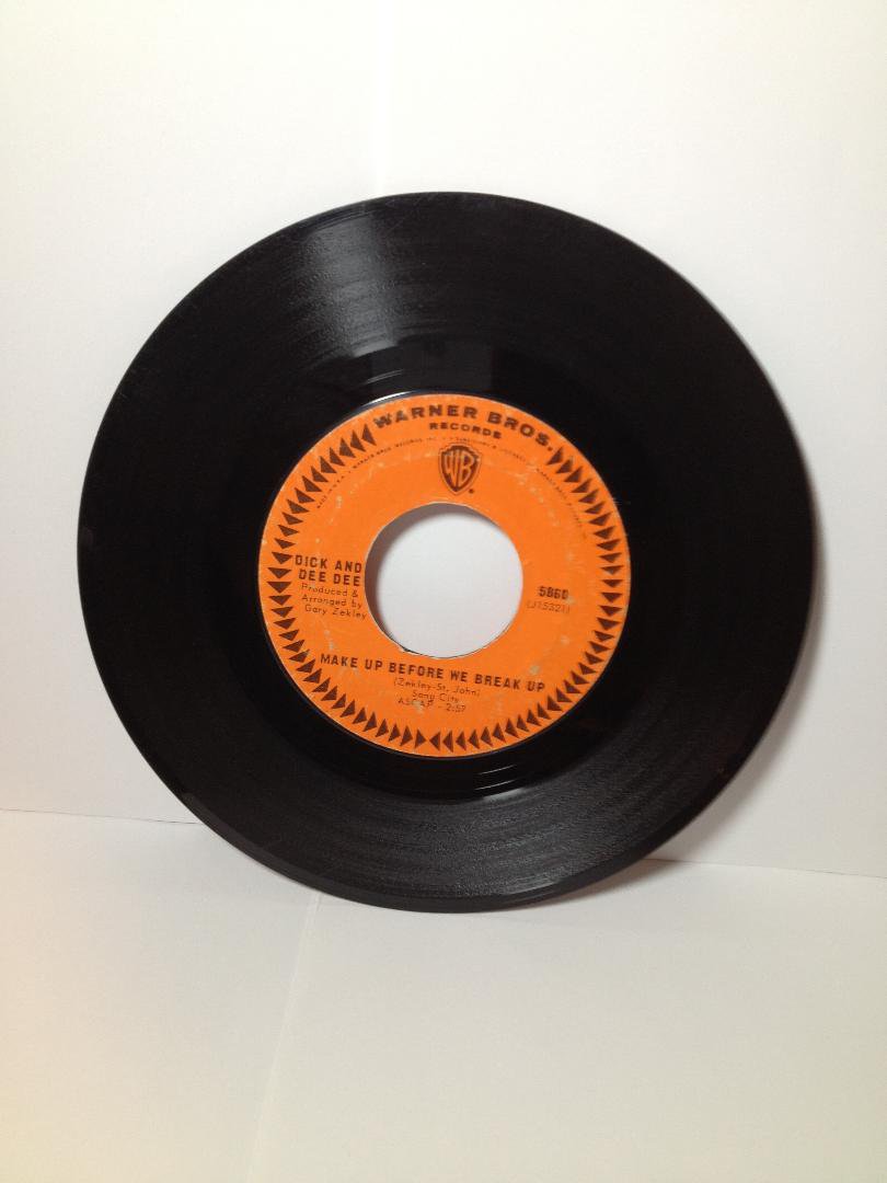 Rare Dick And Dee Dee 45rpm No.5860 (1966) "Make Up Before We Break Up" ++VG