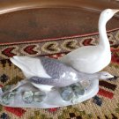 Royal Copenhagen #609 Porcelain Tethered Two Geese Figurine 1400/609..