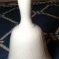 6" Albuquerque Bell New Mexico Milk White Porcelain Bell No Chips No Cracks.