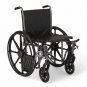 Medline K2 Basic Wheelchair with 20"x16" Seat, Swing Away Footrests- MDS806400EV
