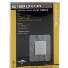 Medline Sterile Bordered Gauze - 4" x 5" (2" x 2.5" pad) - Box of 15 - MSC3245Z