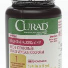 Curad Sterile Iodoform Packing Strip - 1/4" x 5yd - 1 Each - NON256145H