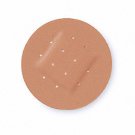 Curad Plastic Adhesive Bandages - 7/8" Spot - Case of 1200 - NON25501