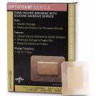 Medline Optifoam Gentle Silicone Adhesive Dressing - 1.6"x2"- 10 ct- MSC20162EPZ