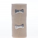 Medline Sure Wrap Elastic Bandage with Clips - 4" x 5 yd - 50 pack - MDS055004