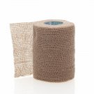 Medline CoFlex Non Sterile Latex Bandage - 3" x 5yd - Tan - 1 Each - MDS086003H
