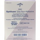 Medline Optifoam Site Dressing - Round Fenestrated - 2" - Case of 100 - MSC1102