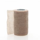 Medline Latex Sterile Co Flex Bandage - 4" x 5 yd - Tan - 20 pack - DYNJ086004