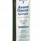 Medline Avant Gauze Non-Woven Sponge, 2" x 2", 4 Ply, Case of 8000 - NON25224