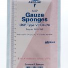Medline Woven Cotton Sterile Gauze Sponge, 8"x4", 12 Ply, Case of 1000- NON21842