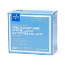 Medline Non Sterile Wrapped Wooden Tongue Depressors - 6" - 2500 Count-MDS202077
