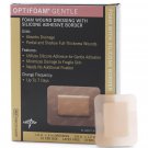 Medline Optifoam Gentle Silicone Adhesive Dressing - 1.6"x2"- 70 ct - MSC20162EP