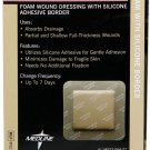Medline Optifoam Gentle Silicone Adhesive Dressing - 3" x 3" - 100 ct- MSC2033EP
