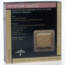 Medline Optifoam Gentle Silicone Adhesive Dressing - 6" x 6"- 100 ct - MSC2066EP