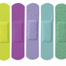 Curad Neon Adhesive Bandages - 3/4" x 3" - Box of 50 - NON256131H