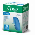 Curad Fabric Food Service Bandage - Blue - 3/4" x 3" - Case of 1200 - NON25650BL