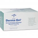 Medline DermaGel Sterile Hydrogel Sheet - 4" x 4" - 100 pack - NON8000