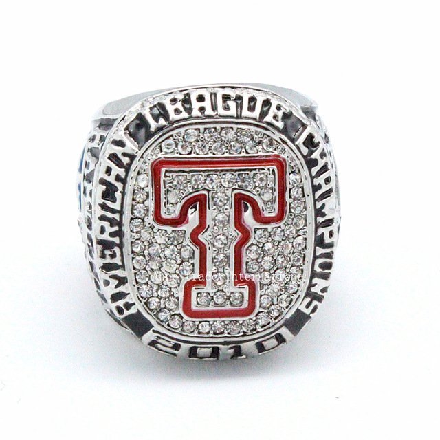 Replica 2010 Texas Rangers Baseball Championship Ring Size 11 Bc2481