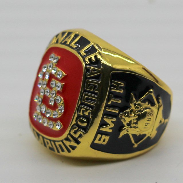 1985 ST.LOUIS CARDINALS NATIONAL LEAGUE CHAMPIONSHIP RING SMITH RING B