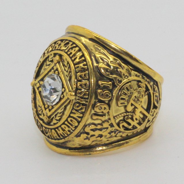 1961 new york yankees world championship ring BC211