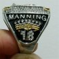 2015 Manning onside Denver Broncos championship ring,size 10-12 in sto