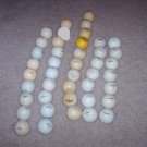 Lot of Vintage Golf Balls Titleist-Maxfli-Top Flite-Slazenger-ProStaff-Spalding