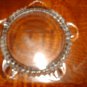 Vintage Star Shaped Ashtray Change Key Holder Clear Glass Dish No Smoke Odor