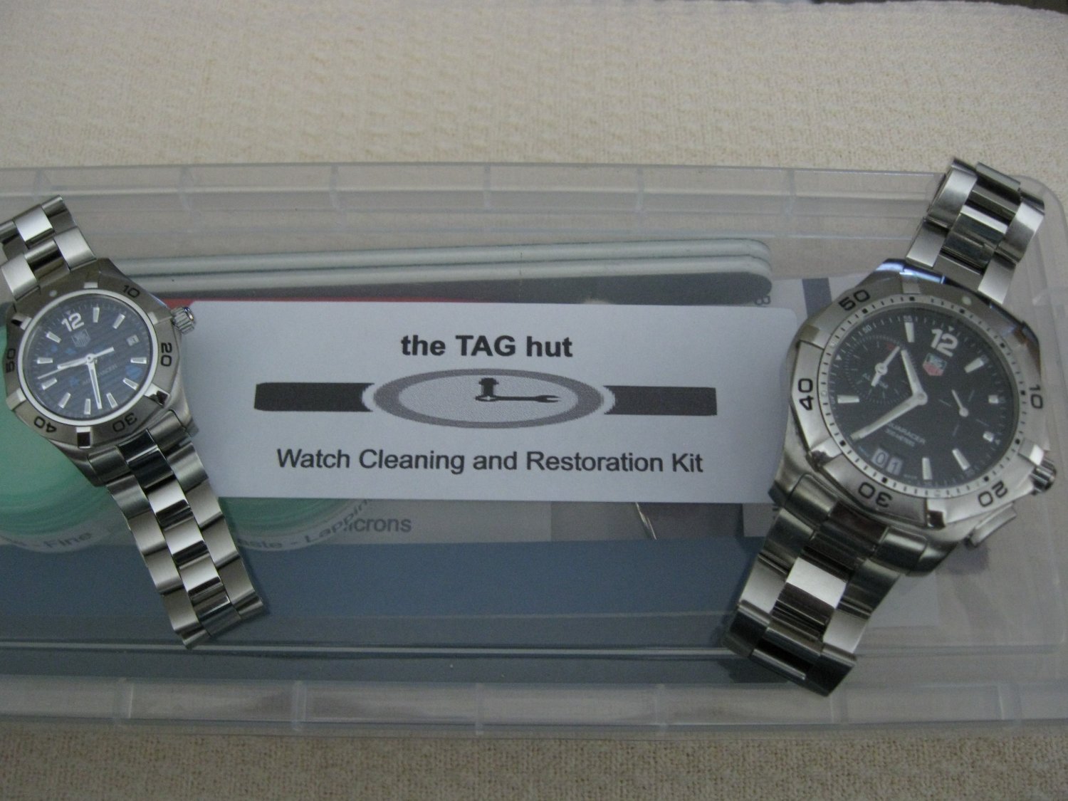 30 Piece Watch Cleaning and Scratch Removal Kit