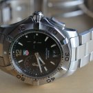 TAG HEUER AQUARACER MEN'S DIVE WATCH WAF111Z w/Alarm