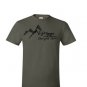 Life Begins Shirt- Men's Large- Green/ Black