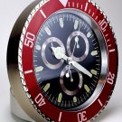 Luxury Display Wall Clock Red