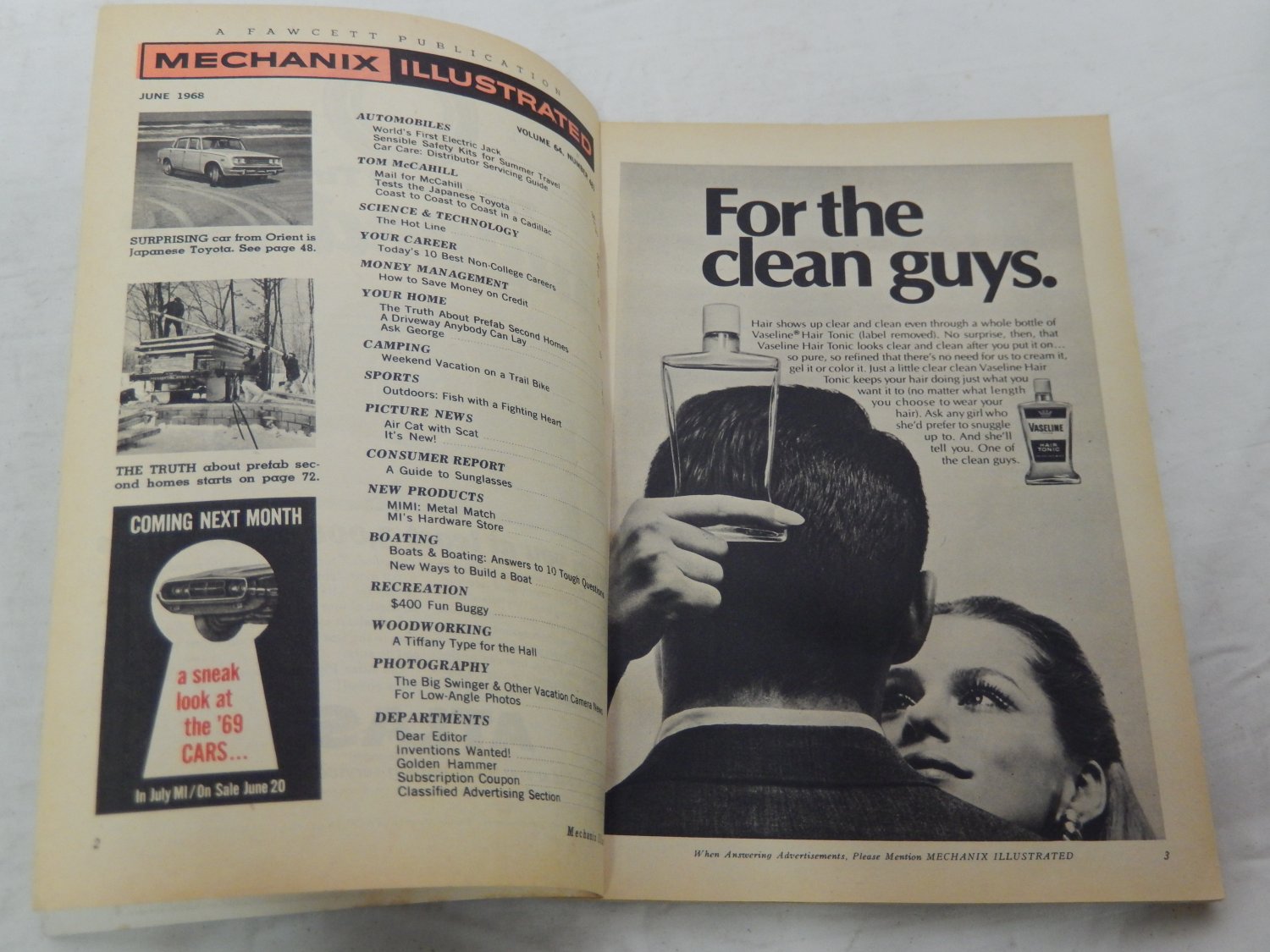 Mechanix Illustrated Magazine June 1968